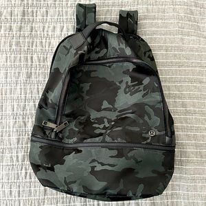 Lululemon camo backpack!